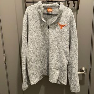 Grey University of Texas longhorn pullover